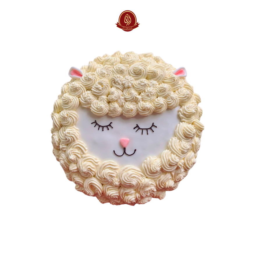 The Fluffy Woolly Lamb Eid Cake - Abu Dhabi in Abu Dhabi | Eid Day Cakes Delivery UAE – Legrandeuae