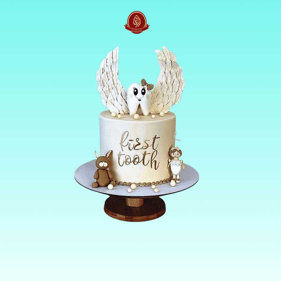 First Tooth Celebration Cake with 3D Art Work - Abu Dhabi in Abu Dhabi | First Teeth / Tooth Cakes Delivery UAE – Legrandeuae