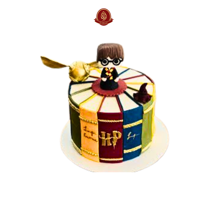 Harry Potter Book Stack Cake - Abu Dhabi in Abu Dhabi | Harry Potter cakes Delivery UAE – Legrandeuae