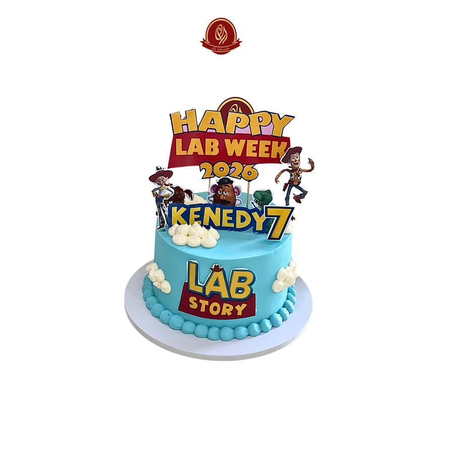 Sky Blue Toys Story Theme Birthday Cake | Abu Dhabi & UAE Delivery in Abu Dhabi | Birthday Cakes – Adults Delivery UAE – Legrandeuae