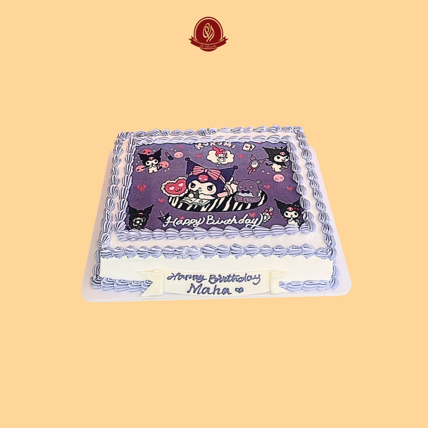Kuromi Cake Square shape Abu Dhabi in Abu Dhabi | Birthday Cakes – Adults Delivery UAE – Legrandeuae