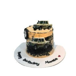 Custom Land Cruiser Jeep Photo Cake Birthday Cake for Children - Abu Dhabi in Abu Dhabi | Birthday cakes - Children Delivery UAE – Legrandeuae