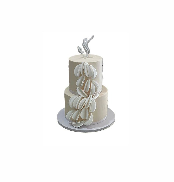 Wedding / Engagement Cake – Elegant Cake Abu Dhabi
