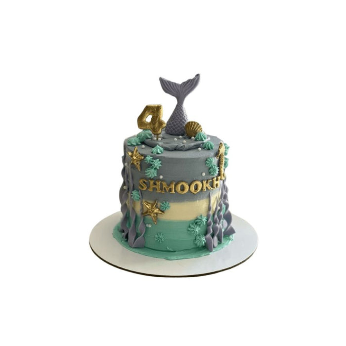 Ocean Magic Mermaid Cake – Mermaid Birthday Cake Abu Dhabi in Abu Dhabi | Mermaid theme cakes Delivery UAE – Legrandeuae