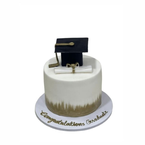 Cylinder Design Graduation Cake – Abu Dhabi Celebration in Abu Dhabi | Graduation Cakes Delivery UAE – Legrandeuae