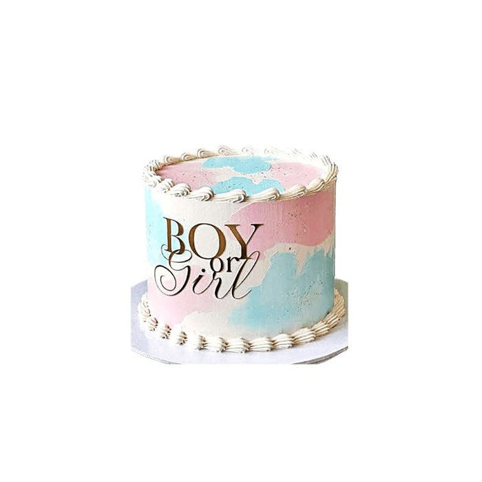 Sweetest Surprise Gender Reveal Cake – Abu Dhabi in Abu Dhabi | Gender Reveal Cakes/ Baby Shower Cakes Delivery UAE – Legrandeuae