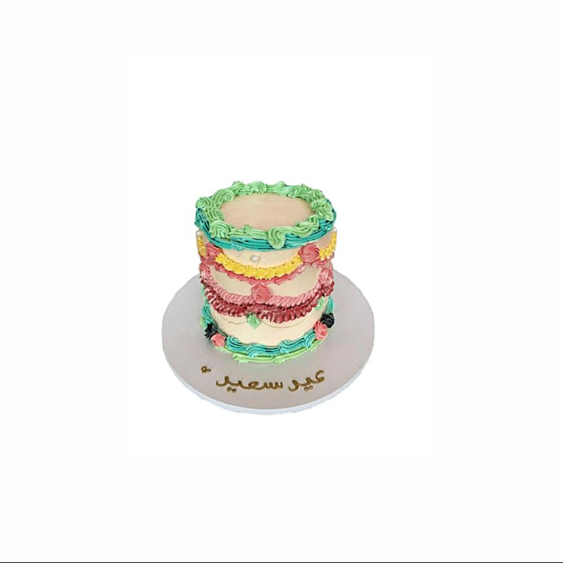 Ruffle Lambeth Vintage Design Birthday Cake – Abu Dhabi in Abu Dhabi | Birthday Cakes – Adults Delivery UAE – Legrandeuae