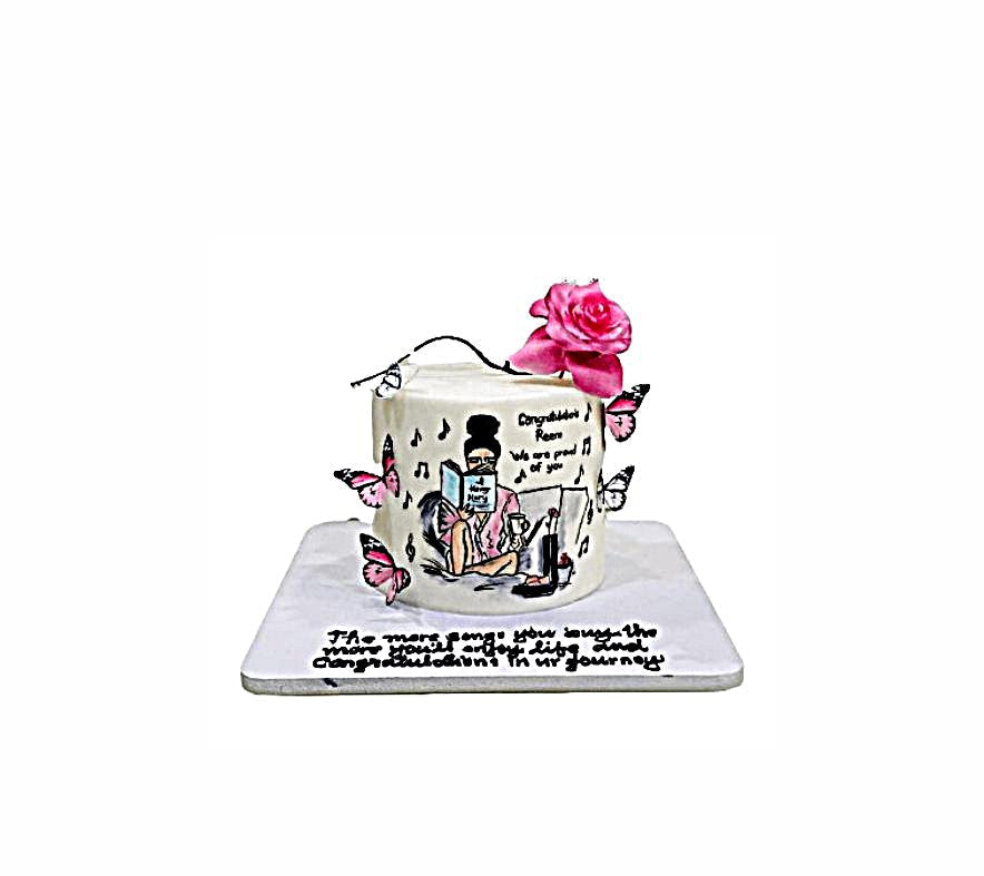 Queen of Hearts Birthday Cake