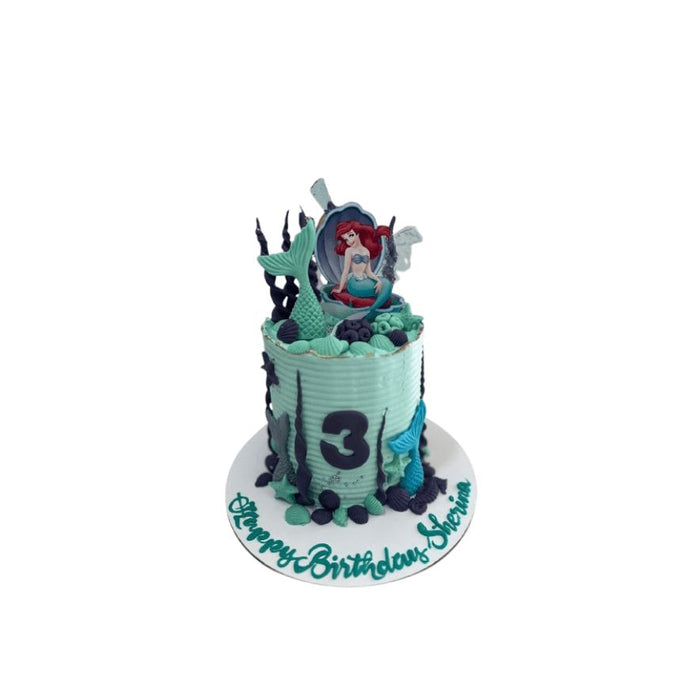 Deep Sea Mermaid Fantasy Cake – Mermaid Birthday Cake Abu Dhabi in Abu Dhabi | Mermaid theme cakes Delivery UAE – Legrandeuae