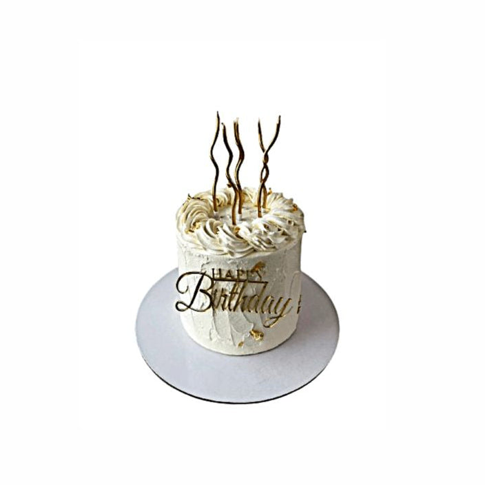 Minimalist Joy Birthday Cake – Elegant Modern Cake for Adults | Abu Dhabi & UAE Delivery in Abu Dhabi | Birthday Cakes – Adults Delivery UAE – Legrandeuae