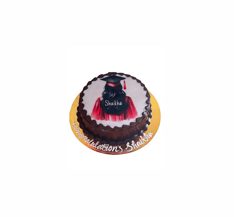 Achievement Unlocked Photo Graduation Cake – Abu Dhabi in Abu Dhabi | Graduations Cakes Delivery UAE – Legrandeuae