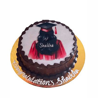 Achievement Unlocked Photo Graduation Cake – Abu Dhabi in Abu Dhabi | Graduations Cakes Delivery UAE – Legrandeuae