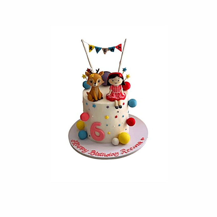Whimsical 3D Figurine Birthday Cake – Premium Designer Cake | Abu Dhabi & UAE Delivery in Abu Dhabi | Birthday Cakes – Adults Delivery UAE – Legrandeuae
