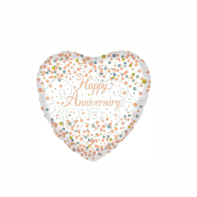 Happy Anniversary Helium Balloon HB2 - Anniversary Balloons Abudhabi in Abu Dhabi | Helium balloons Delivery UAE – Legrandeuae
