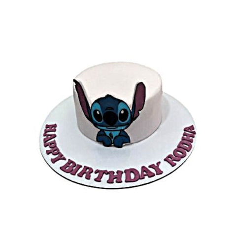Stitch Celebration Cake for Kids with Customized Name - Abu Dhabi in Abu Dhabi | Stitch cakes Delivery UAE – Legrandeuae