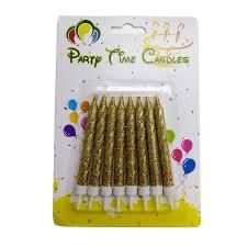 Gold Cake Candle – Celebration Candle Abu Dhabi in Abu Dhabi | Candles Delivery UAE – Legrandeuae