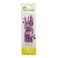 شمعة أرجوانية