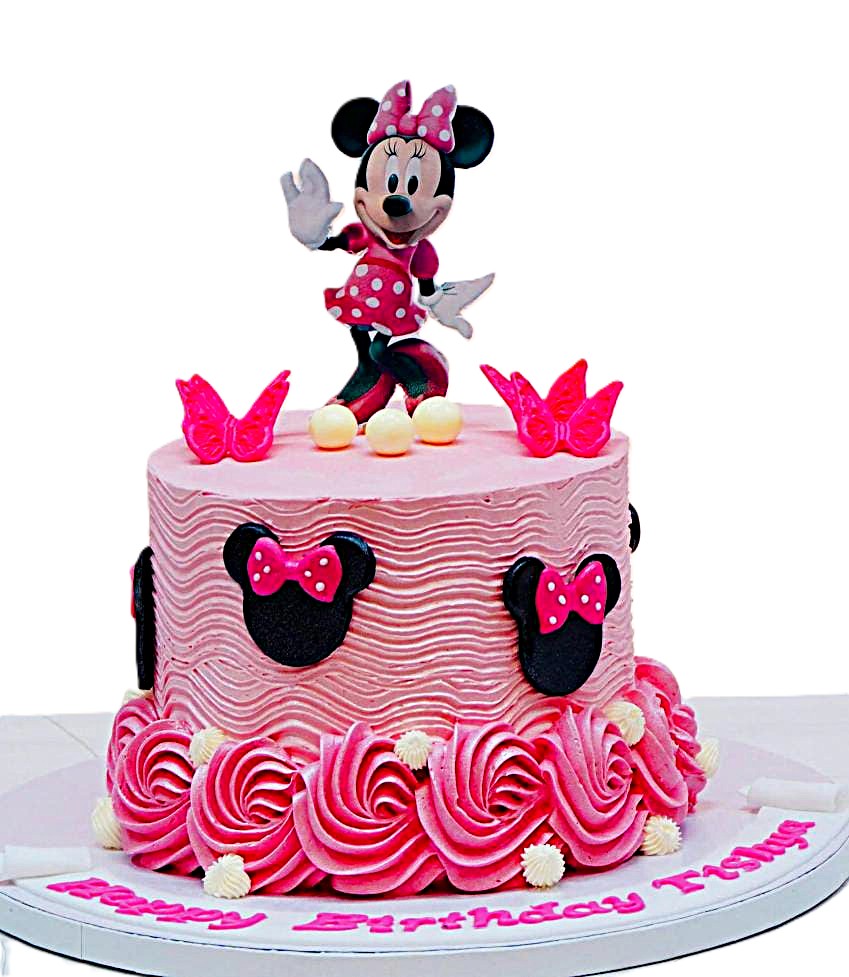 Minnie Mouse Theme Cake