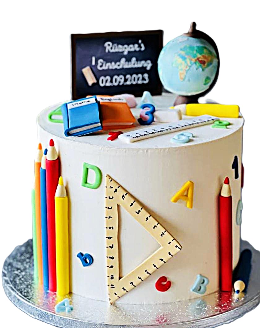 Student Star Back to School Cake – Creative School Theme Celebration Cake | Abu Dhabi & UAE Delivery in Abu Dhabi | Back to School Cakes Delivery UAE – Legrandeuae