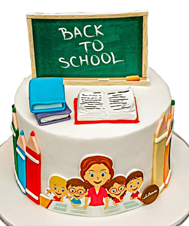School Time Fun Cake – Creative Back to School Theme Cake | Abu Dhabi & UAE Delivery in Abu Dhabi | Back to School Cakes Delivery UAE – Legrandeuae