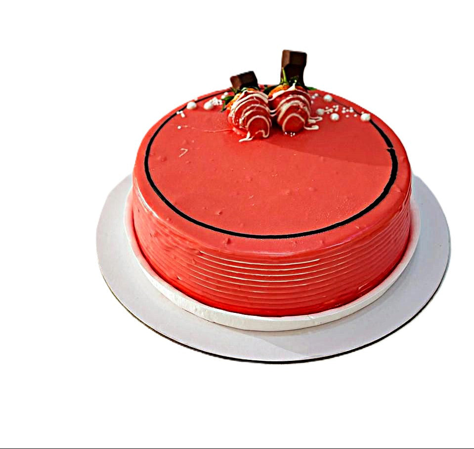 كعكة الفراولة