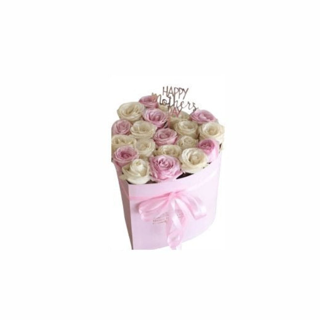 Lavender Dream Heart Box – Mother’s Day Flowers Abu Dhabi in Abu Dhabi | mothers day cakes Delivery UAE – Legrandeuae