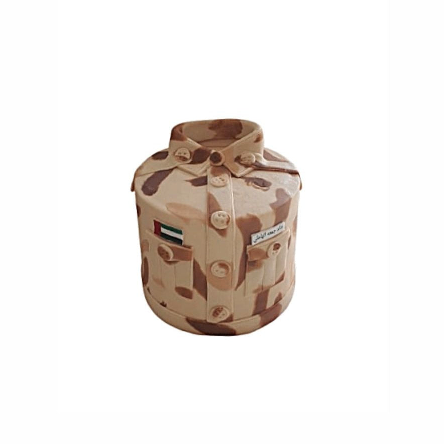 3D Uniform Shirt Defence Cake - Abu Dhabi