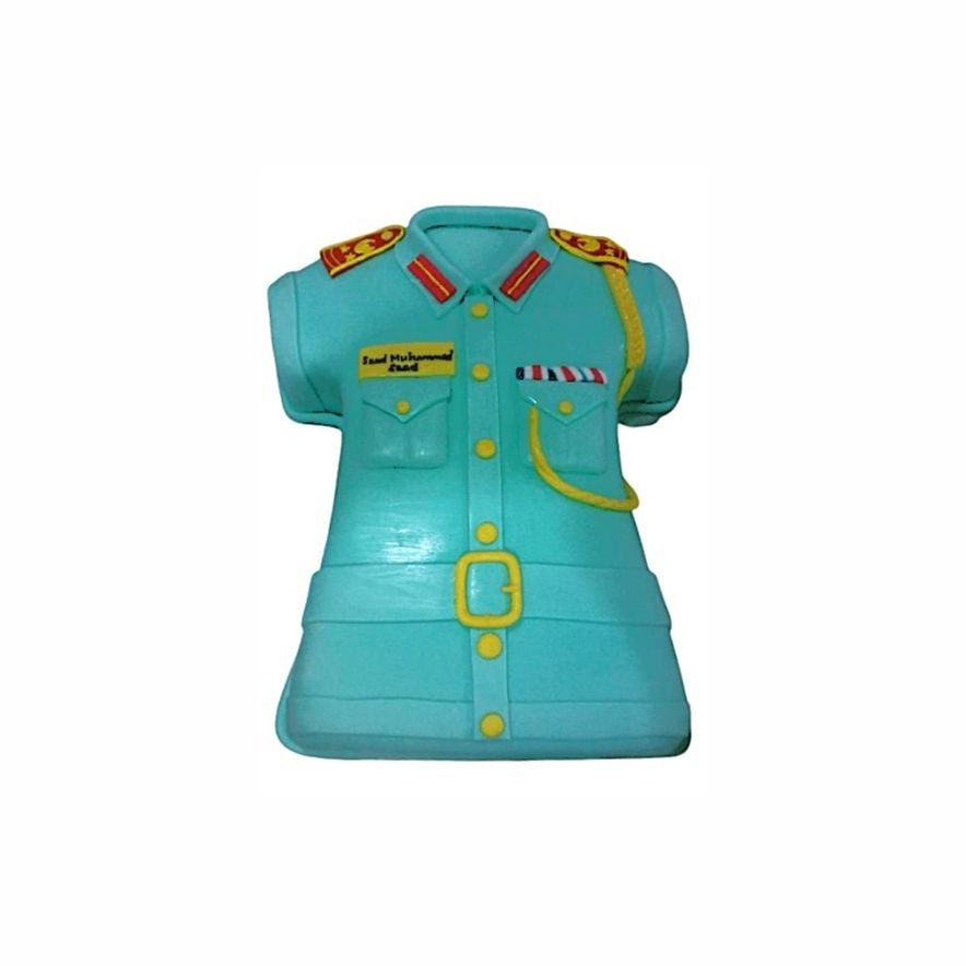Elegant Police Uniform Cake - Abu Dhabi