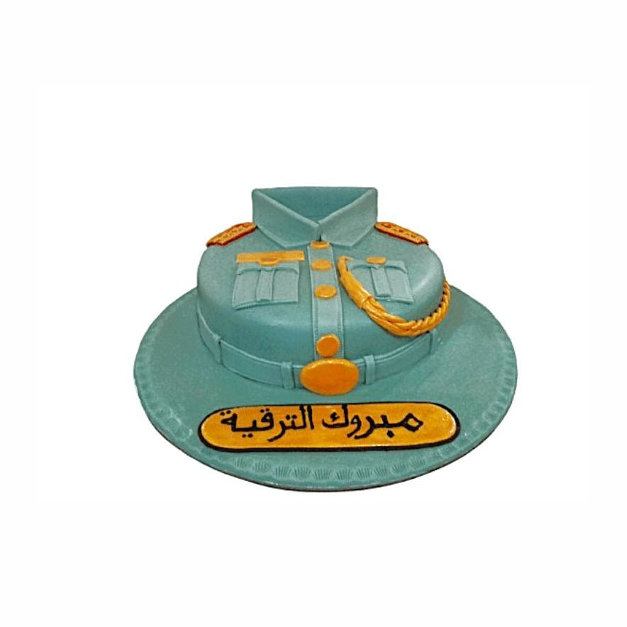 مبروك الترقية Congratulation for Promotion Police Cake - Abu Dhabi in Abu Dhabi | Army / National Service Cakes Delivery UAE – Legrandeuae