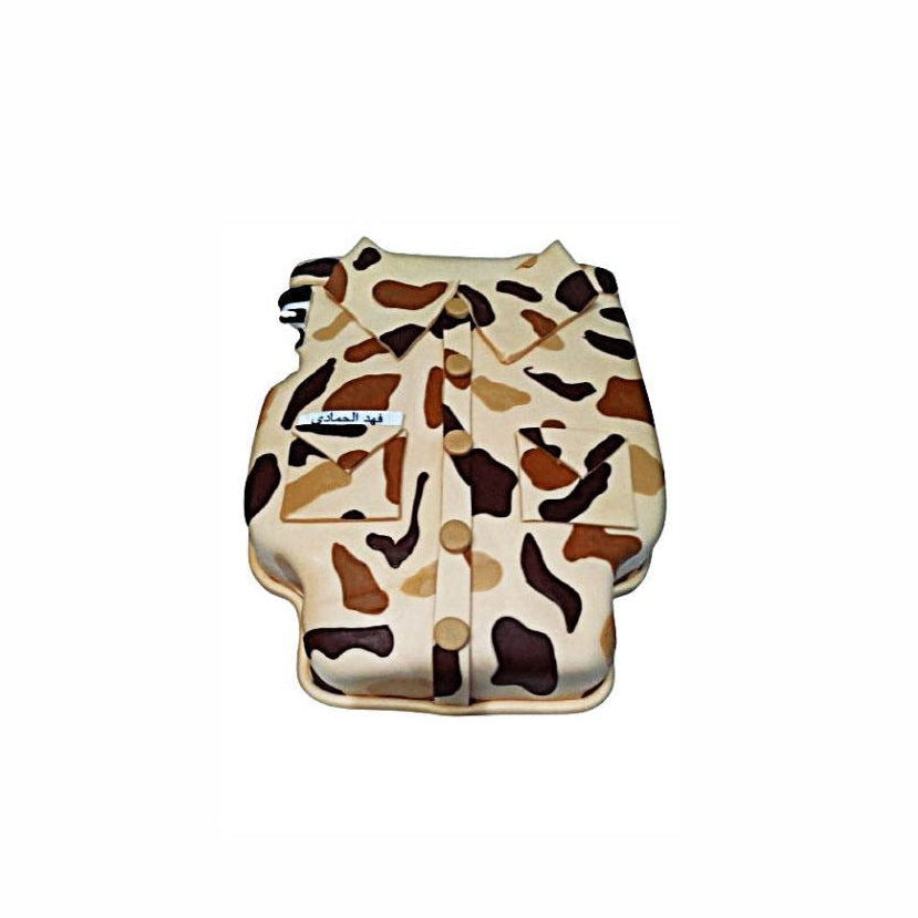 Uniform Shape Army Cake – Military Theme Designer Cake | Abu Dhabi & UAE Delivery in Abu Dhabi | Army / National Service Cakes Delivery UAE – Legrandeuae