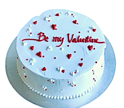Valentine's Day Cake VD 6 in Abu Dhabi | valentines cake and flowers Delivery UAE – Legrandeuae