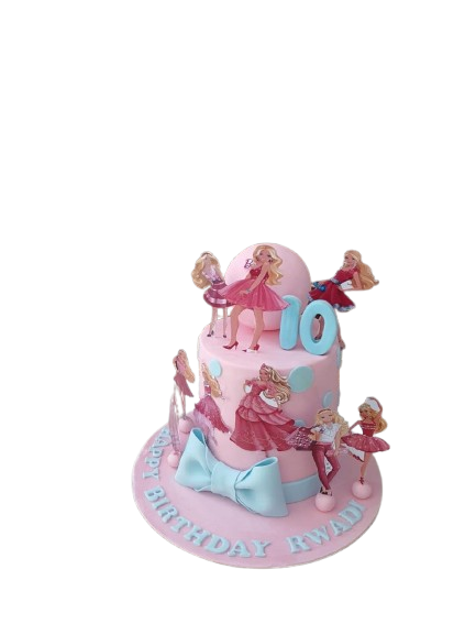 Barbie Fashion Party Cake – Barbie Birthday Cake Abu Dhabi