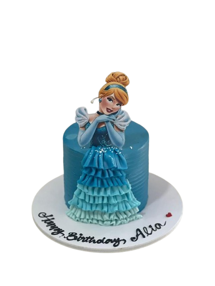 Cinderella Princess Dress Cake – Princess Birthday Cake Abu Dhabi in Abu Dhabi | Disney / Princess theme cakes Delivery UAE – Legrandeuae