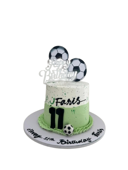 Champion League Football Birthday Cake in Abu Dhabi | Football Cakes Delivery UAE – Legrandeuae