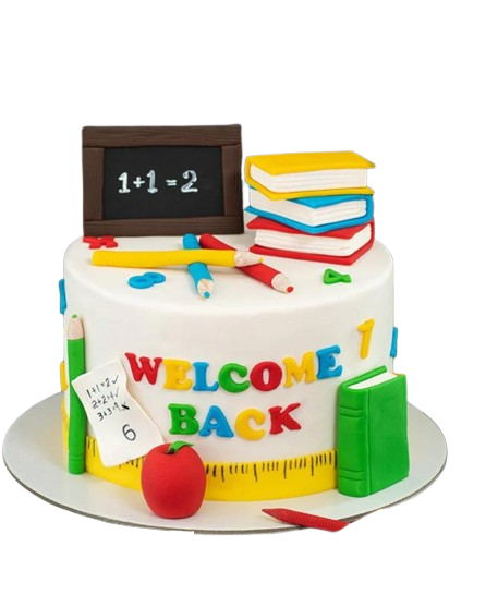 Classroom Fun Back to School Cake