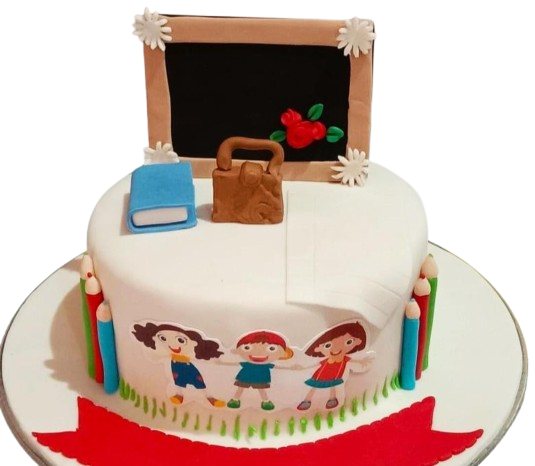 Bright Future Back to School Cake – Creative School Theme Celebration Cake | Abu Dhabi & UAE Delivery in Abu Dhabi | Back to School Cakes Delivery UAE – Legrandeuae