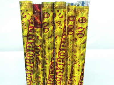 Party Popper 60 CM Gold