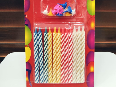 مجموعة شموع عيد ميلاد سعيد 1