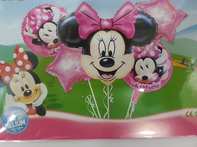 Minnie Mouse Foil Helium Balloons – Party Decoration Abu Dhabi