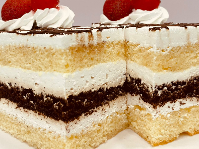 كعكة شرائح الرخام 6 قطع