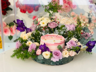 Cake With Flowers 3