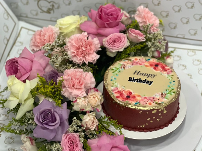 Cake With Flower 5
