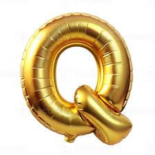 Q Gold Alphabet Helium Balloon – Party Balloon Abu Dhabi in Abu Dhabi | Balloons Delivery UAE – Legrandeuae