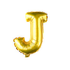 J Gold Alphabet Helium Balloon – Party Balloon Abu Dhabi in Abu Dhabi | Balloons Delivery UAE – Legrandeuae
