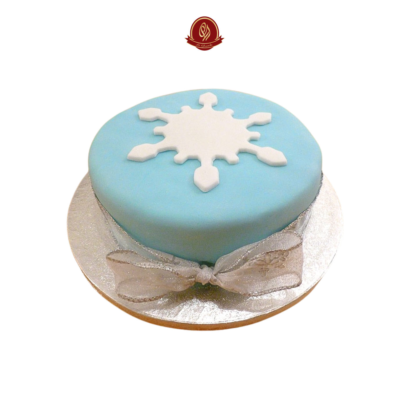 Elegant Winter Christmas Cake – Abu Dhabi in Abu Dhabi | Christmas cakes Delivery UAE – Legrandeuae