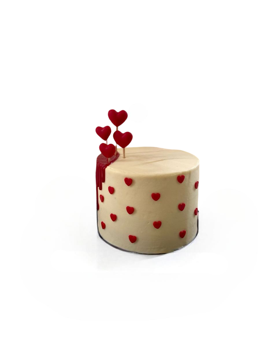Valentine's Day Cake VD 12 in Abu Dhabi | valentines cake and flowers Delivery UAE – Legrandeuae