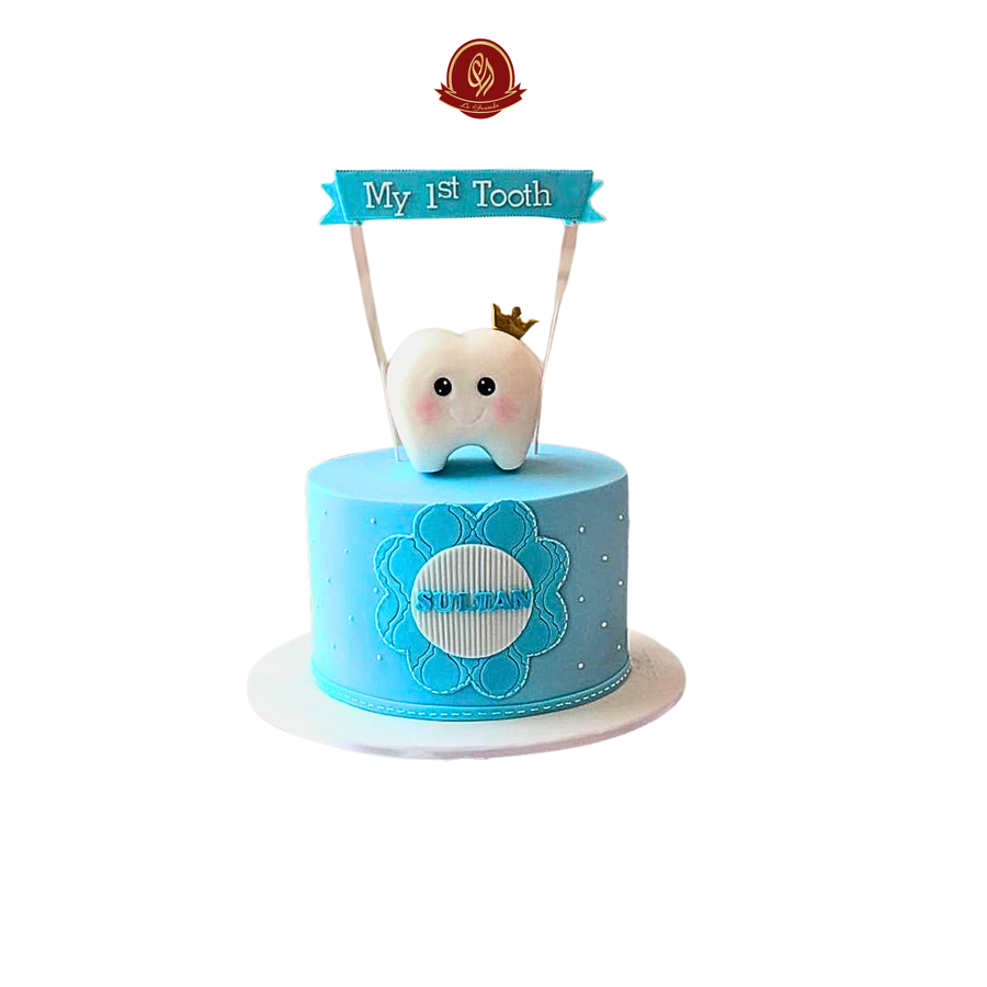 First Tooth Celebration Cake with 3D Art Work - Abu Dhabi in Abu Dhabi | First Teeth / Tooth Cakes Delivery UAE – Legrandeuae