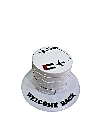 كعكة الترحيب بالعودة