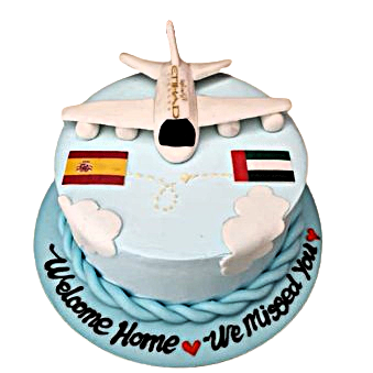 كعكة الترحيب بالعودة