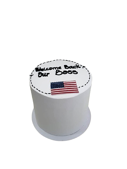 كعكة الترحيب بالعودة